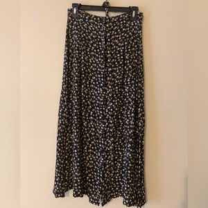 Vintage Ditsy Floral Maxi Skirt